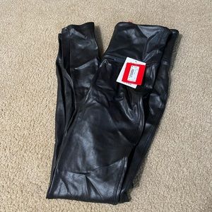 Spanx Faux Leather Leggings